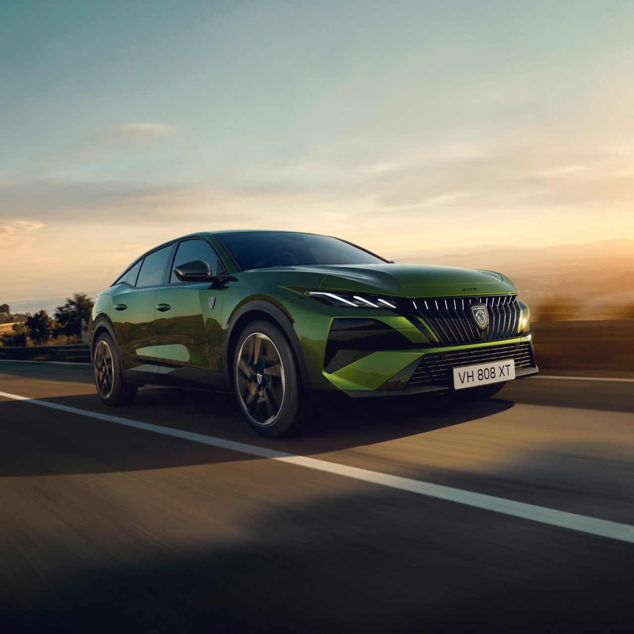 Nouvelle PEUGEOT 408 vue avant